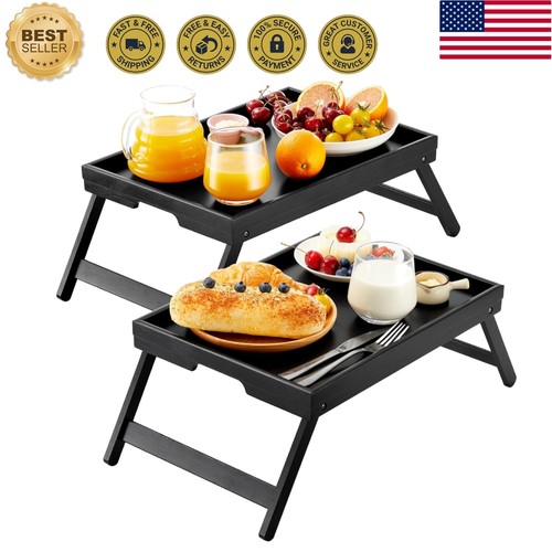 Elegant bamboo breakfast tray - elegant,