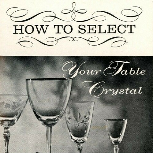 Fostoria how select table - how,