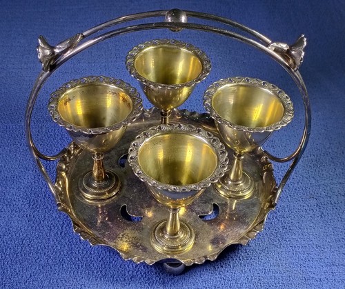 Stunning vtg silver plate - stunning,